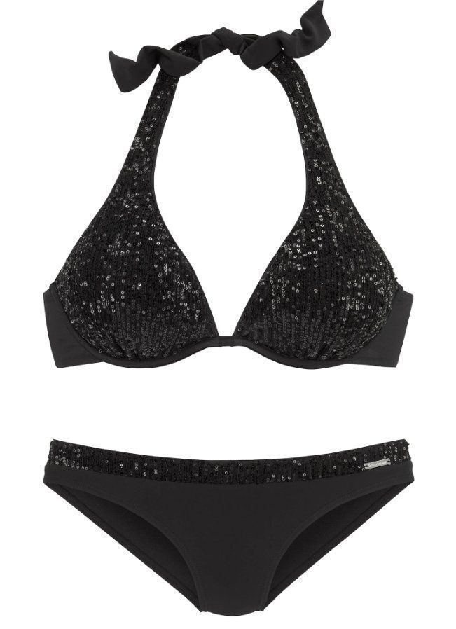 Badekleider & Bikinis: Bügel Bikini Pailletten 40D oder 42E Bruno Banani  -30% – Neu und originalverpackt aus Turbenthal von lau_2nrd 1