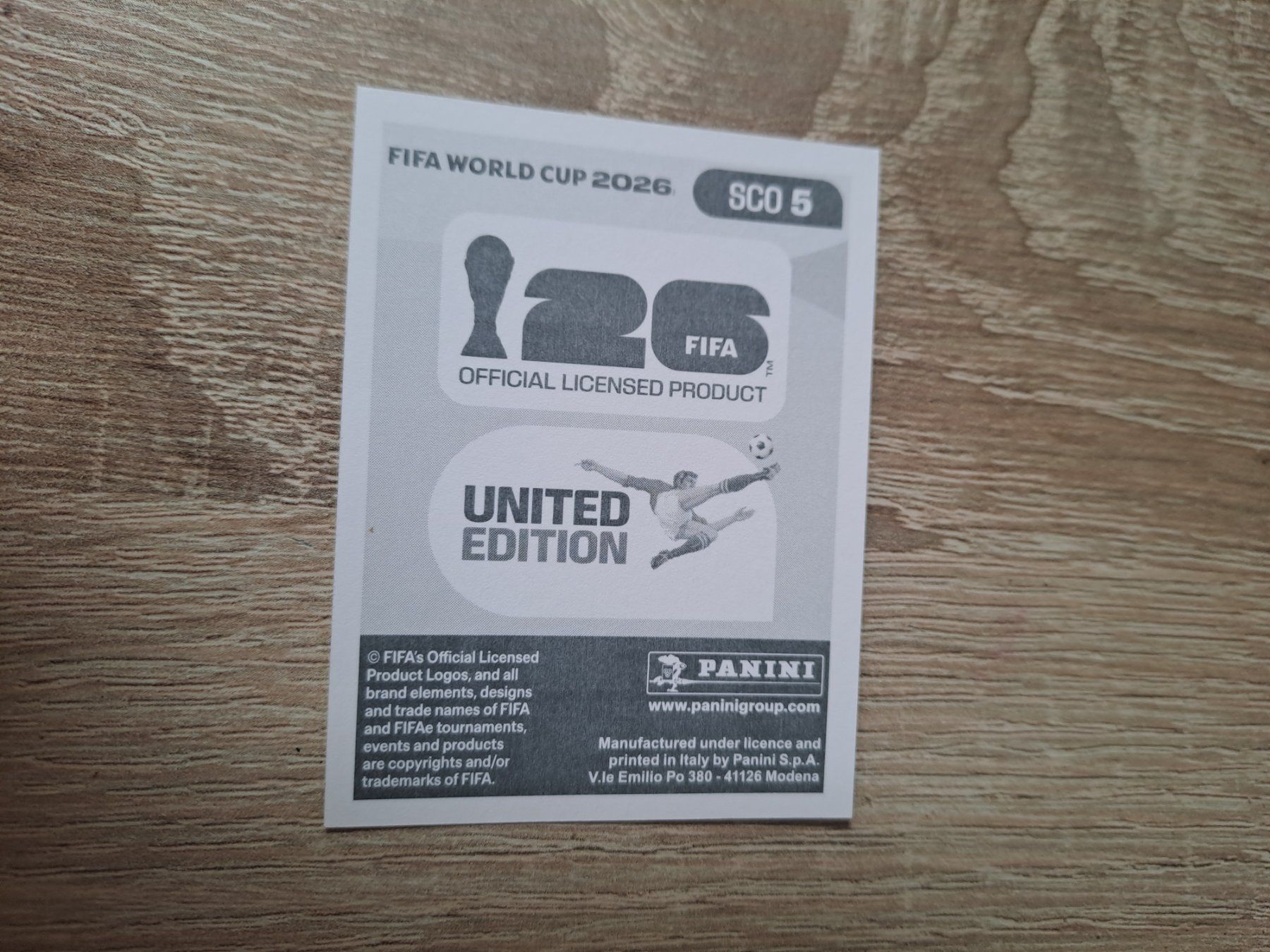 Fifa Carte collezionabili: SCO 5 – Nuovo (secondo la descrizione) da Pratteln venduto da olliw 1