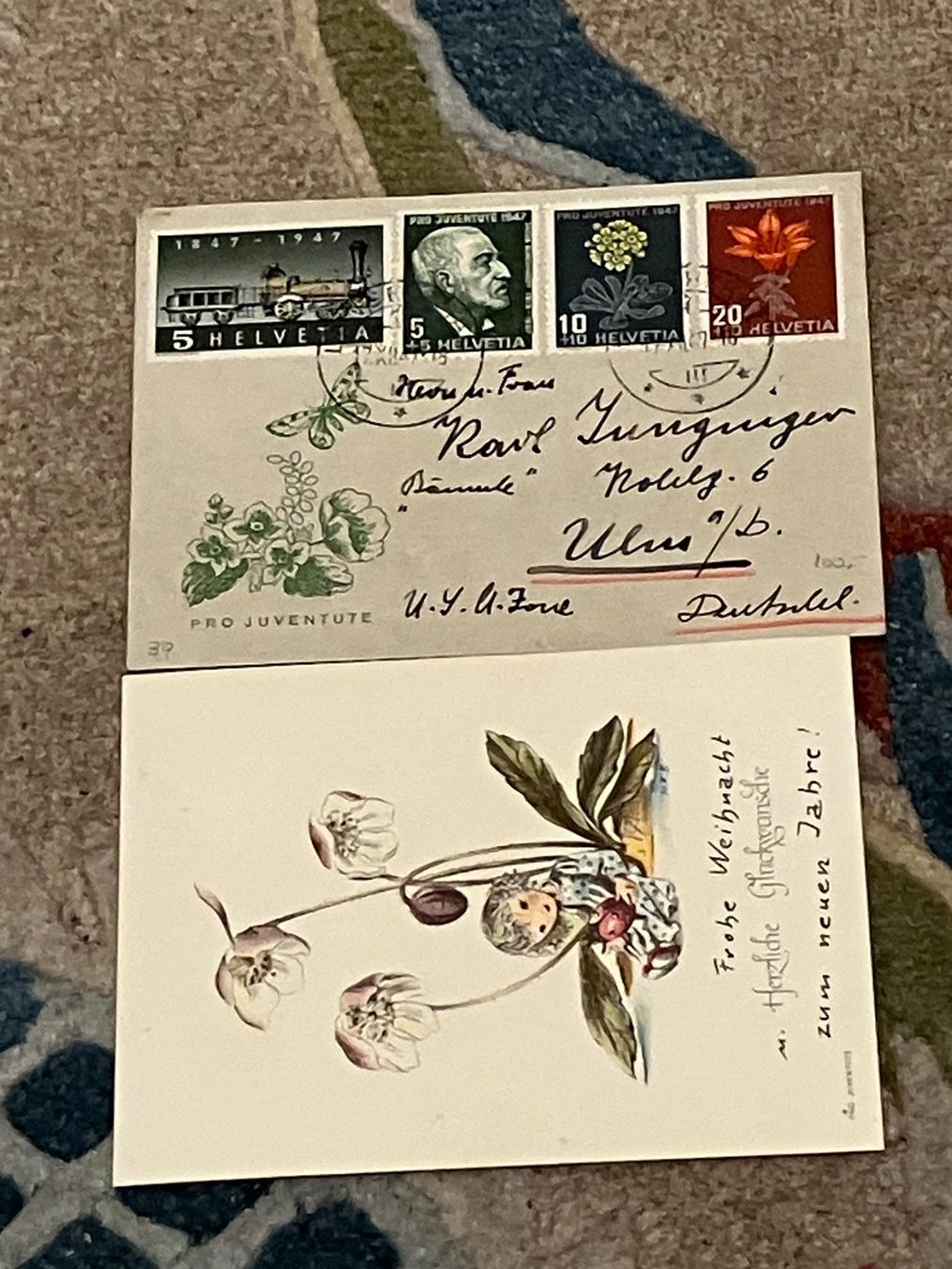 Tous les timbres: 1 Pro Juventute BRIEFLI – Neuf (Voir description) à Koblenz par mar_c2pj