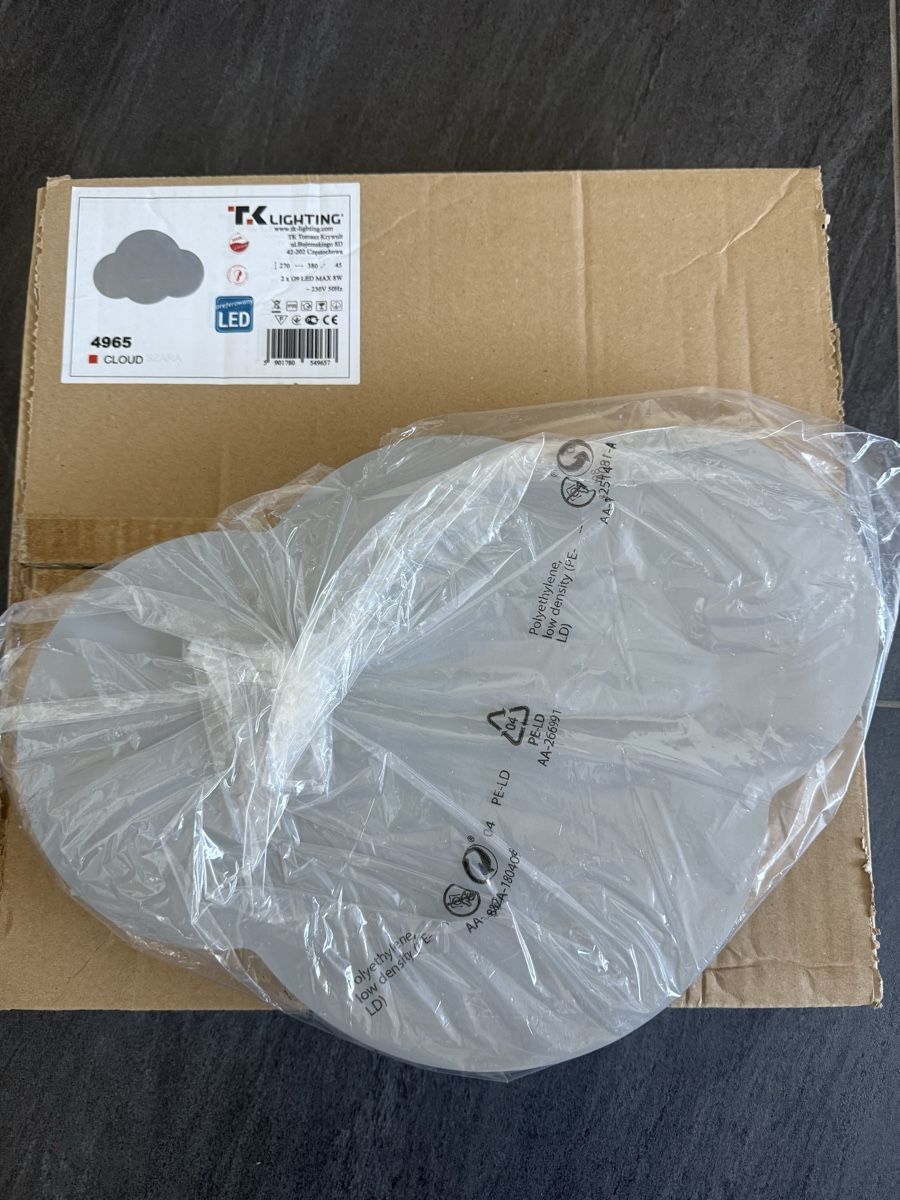 Lampade: TK Lighting Kinderlampe Wolke, Wandlampe, neu – Nuovo e nell'imballaggio originale da Zufikon venduto da HappySelling 4