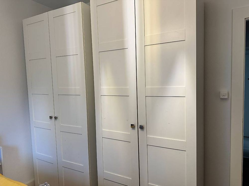 Portes PAX IKEA Blanc Et Verre Dépoli 239x100 Cm – BERGSBO