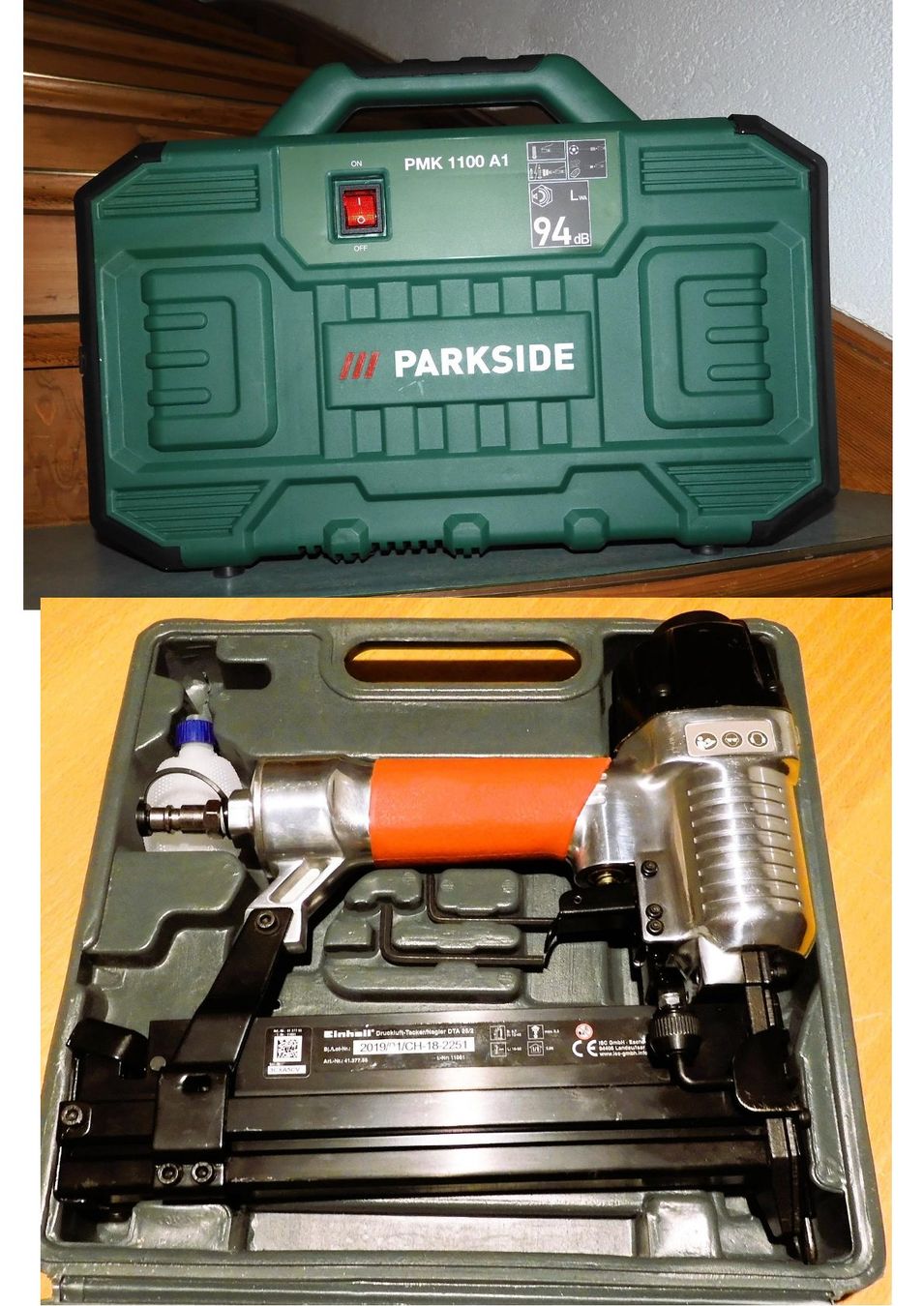 Einhell Alle Werkzeuge: Parkside Kompressor und Nagler – Neu (gemäss Beschreibung) aus Roggwil BE von buggs04