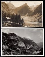 2 Karten  Seealpsee  mit Altmann  1922 und 1949