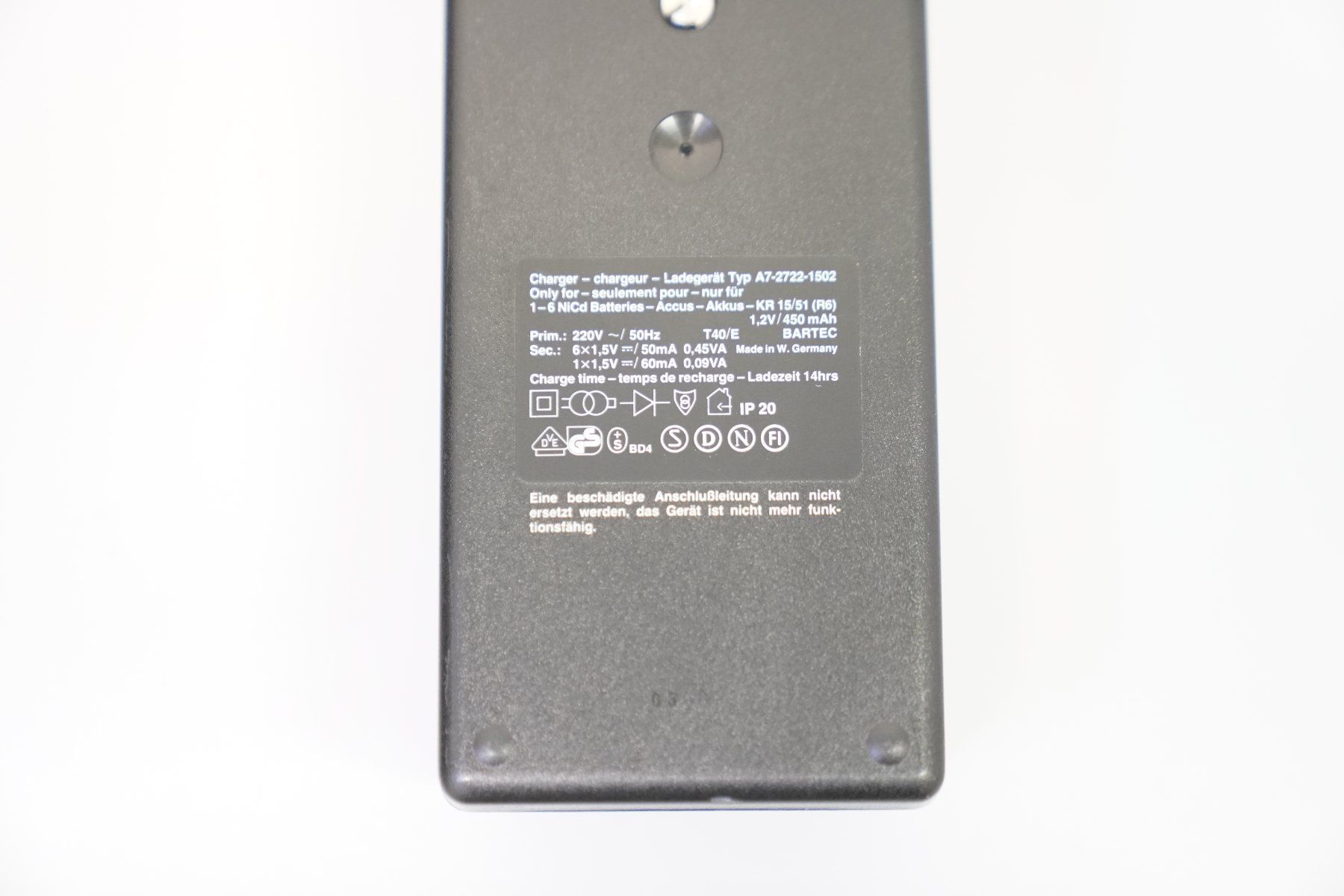 Chargements: Batterieladegerät Bartec Compit M6x1 – Neuf (Voir description) à Hochdorf par av-electronics 3