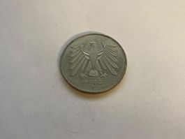 Pièce 5 Deutsche Mark Allemagne 1982 F état usagé