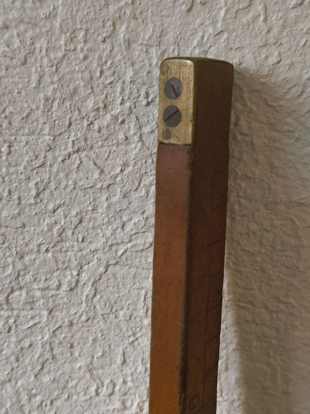 Tutti gli attrezzi: Antiker Holzmeter 50cm x2 Seiten mit Eichstempel – Usato da stettlen venduto da VintageBern_ch 4