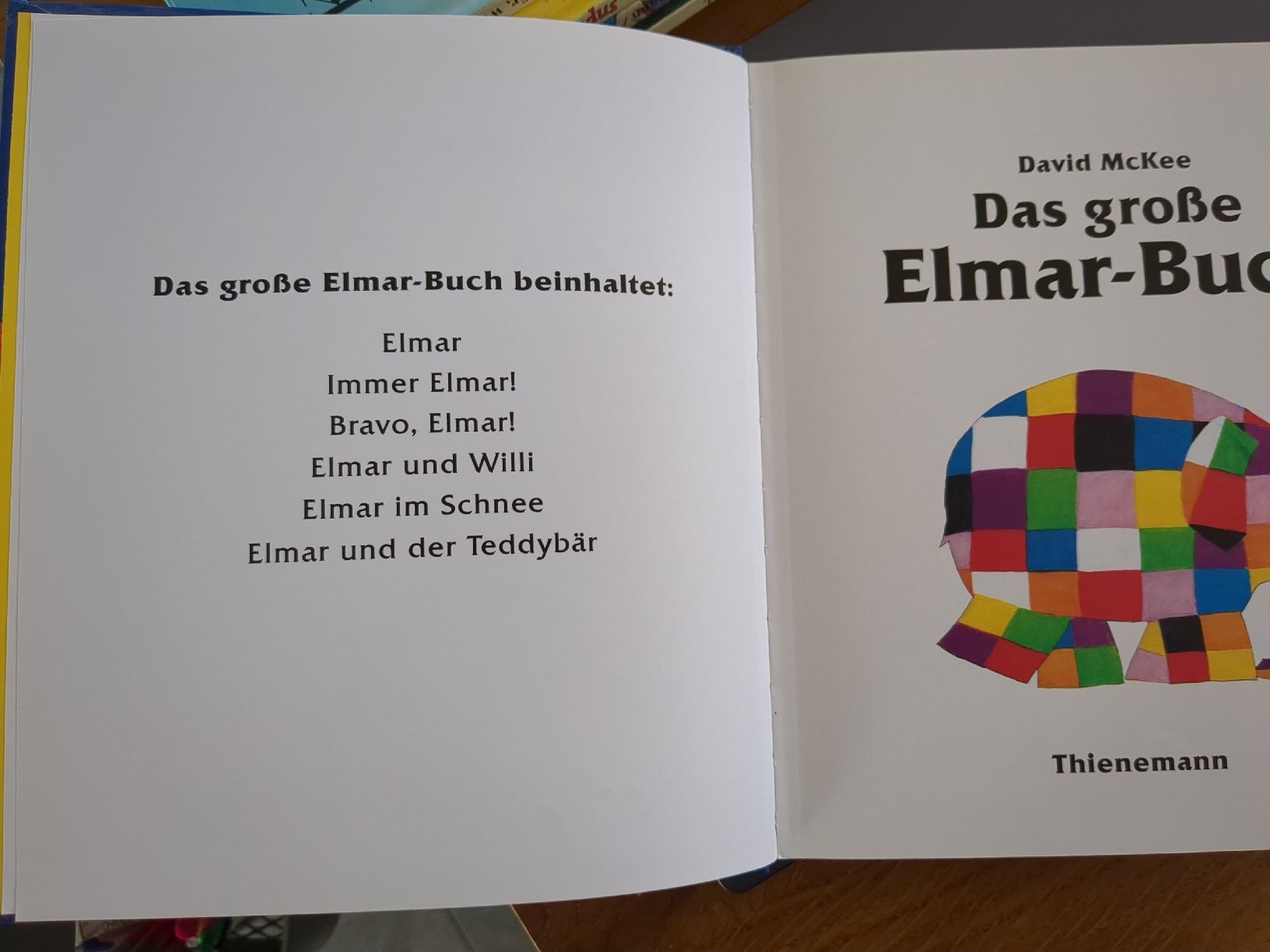 Bücher: Das grosse Elmar-Buch von David McKee  – Gebraucht aus Wohlen AG von merkur0300 3