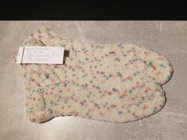 Kurzrohrsocken handgestrickt, Grösse: 40/41