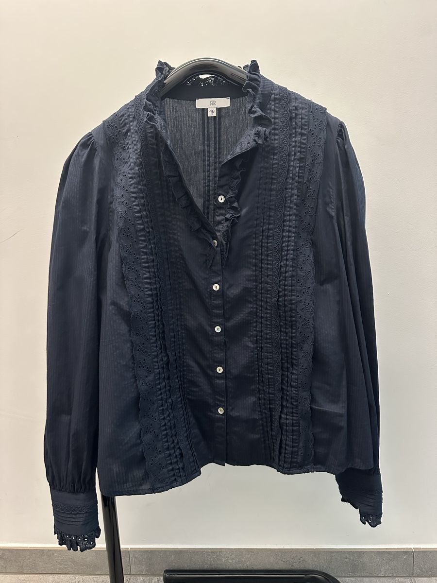 La Redoute Camicette: Camicia blu marine taglia 44 – Nuovo (secondo la descrizione) da Losone venduto da niv_8vwx