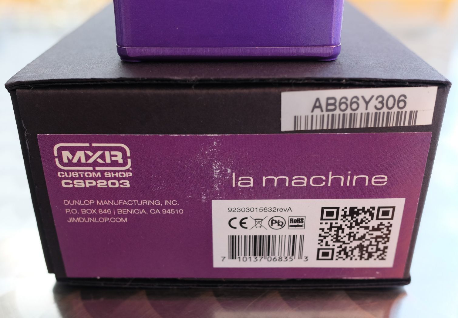 Strumenti musicali: MXR Custom Shop La Machine Fuzz - Pedal – Usato da Basel venduto da PondstreetStudios 5
