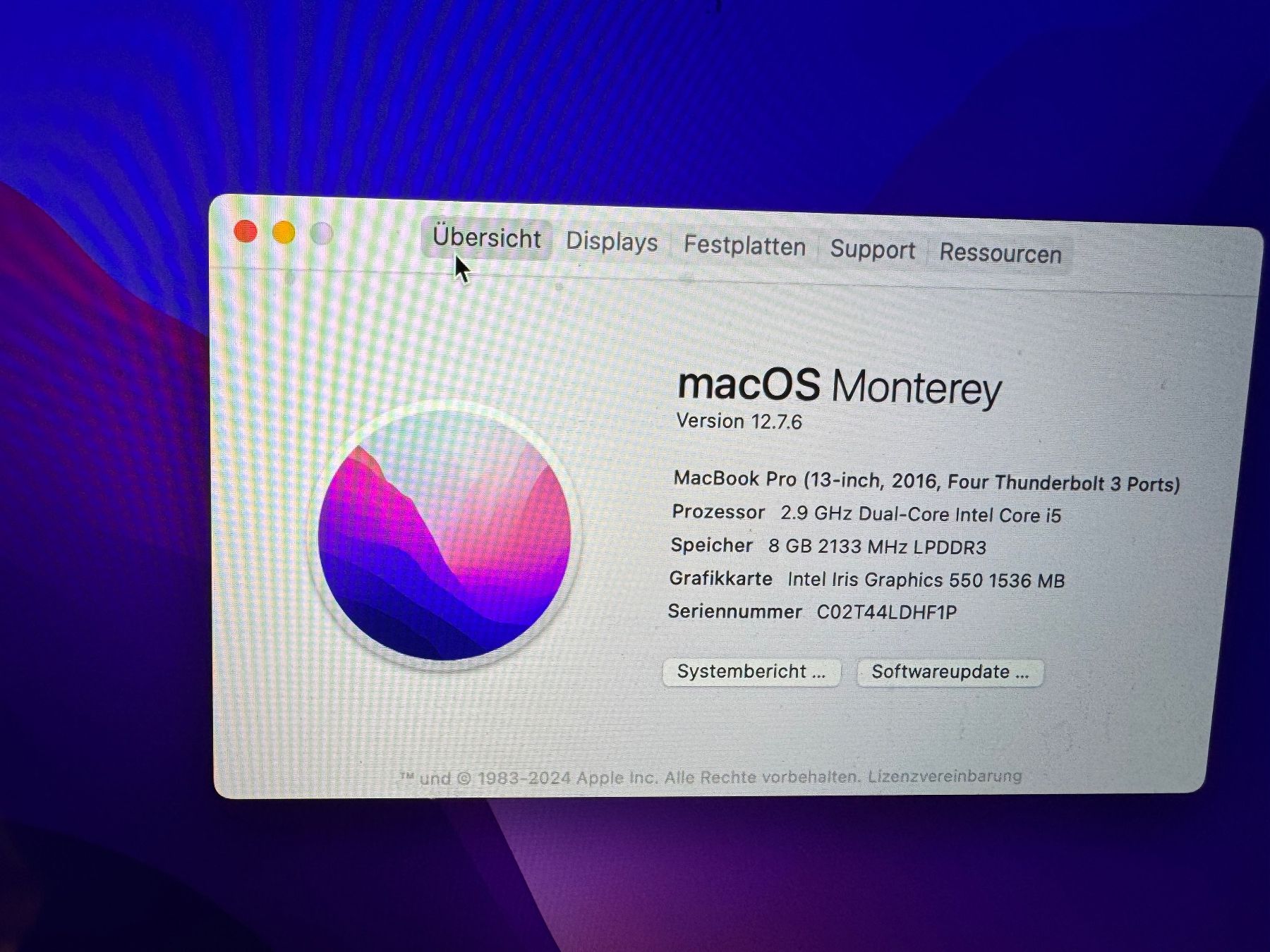 Apple Notebooks: MacBook Pro 13 – Gebraucht aus Adliswil von Busys 1