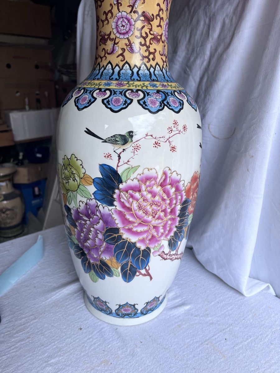 Vasi & Recipienti: Grosse  Blumenvase mit Blumen (115) – Usato da Glattfelden venduto da maa_qcj8 5
