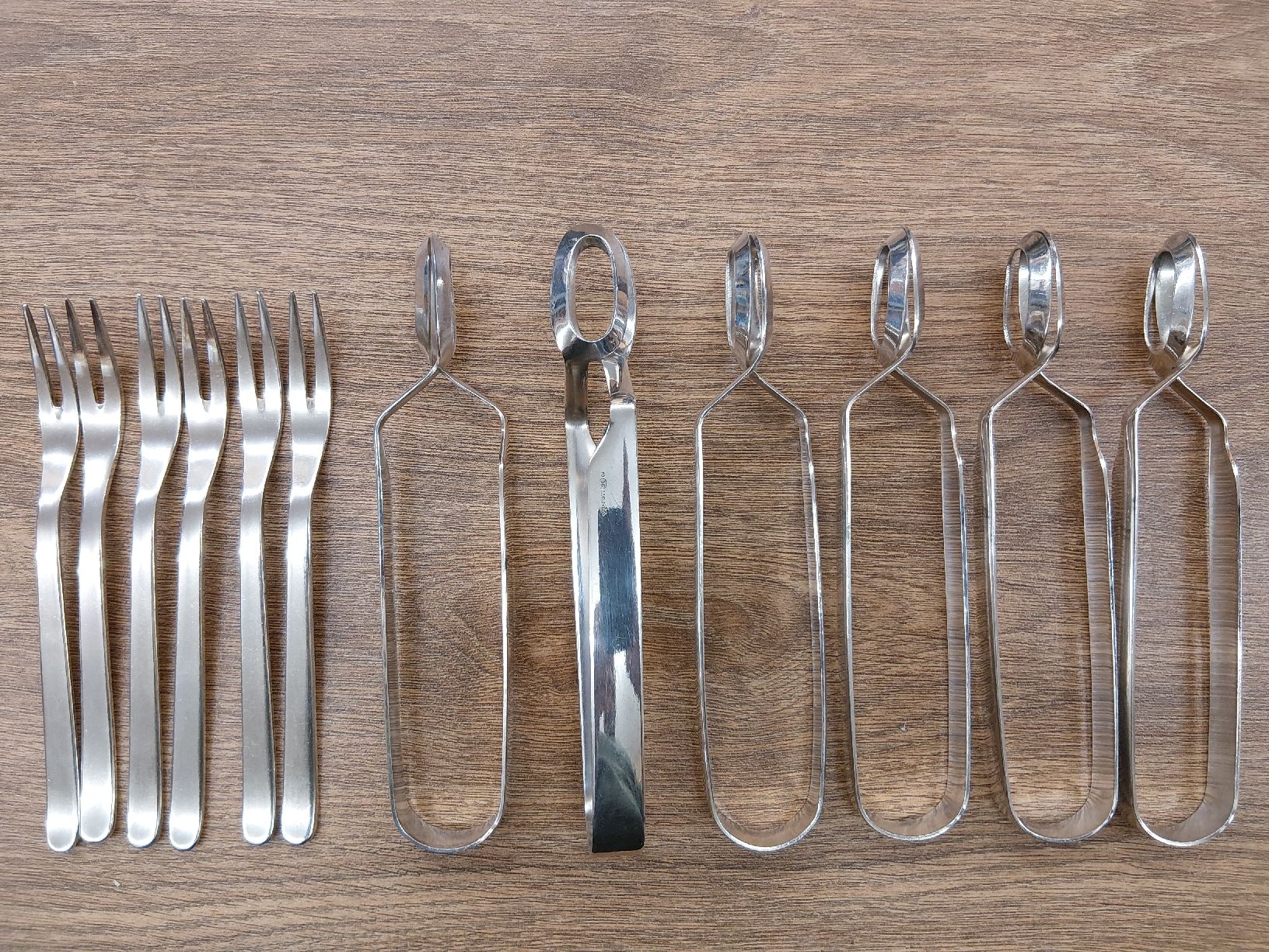 Pott Set di posate: 12 Teiliges Versilbertes Schneckenbesteck – Usato da Bertschikon Gossau venduto da Tho0815 1