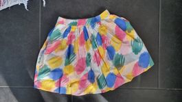 Sommerlicher Mädchen Minirock, Gr. 134-140 bunt Neu!