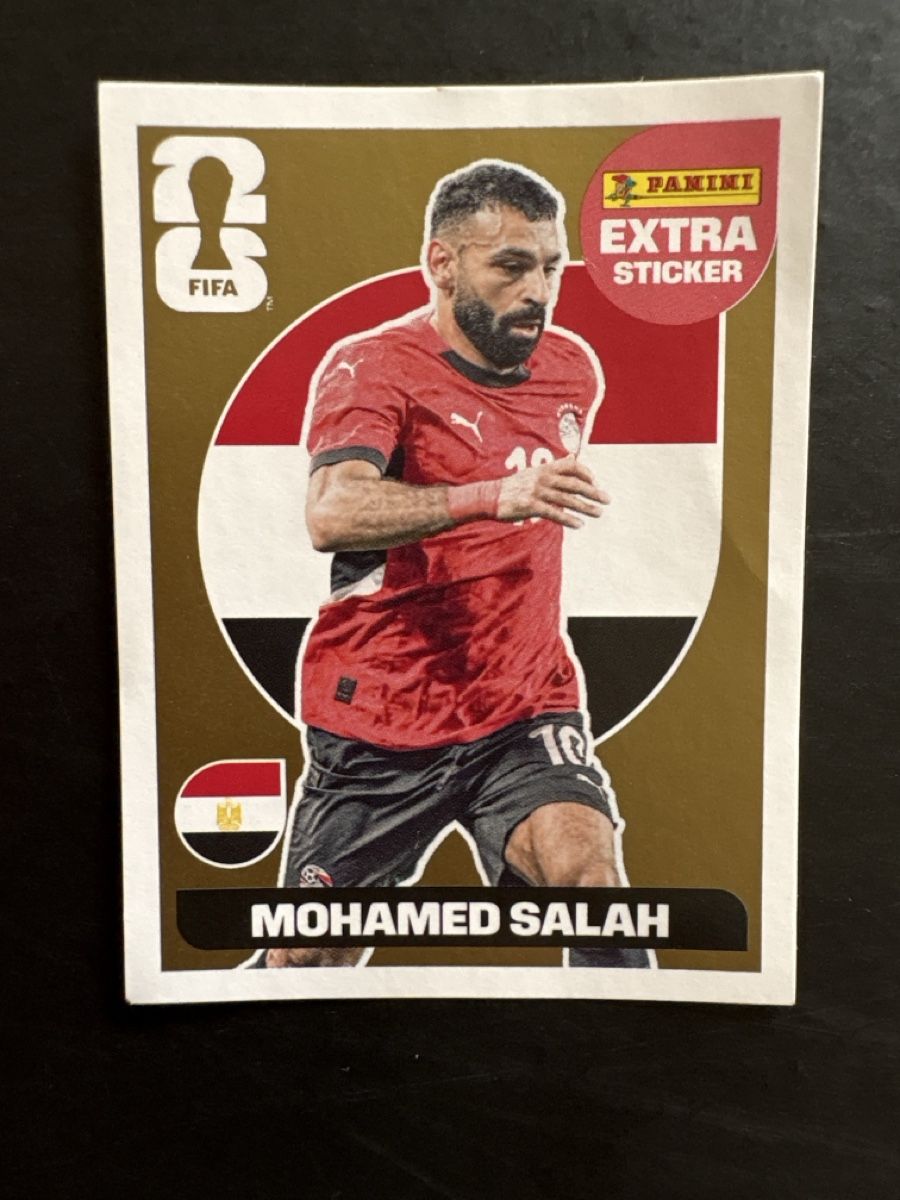 Panini Cartes à collectionner: MOHAMED SALAH Extrasticker Gold – Neuf (Voir description) à Winterthur par Sabiniwi