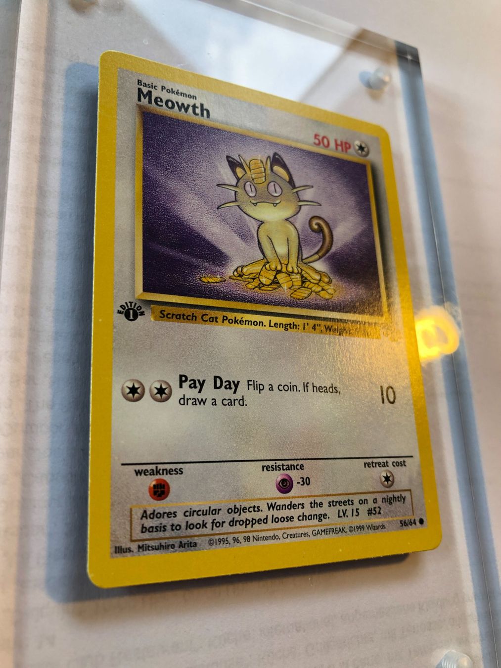Sammelbilder & Trading cards: Meowth 1st Jungle - NM - ab 1.- – Gebraucht aus Giubiasco von dan_pr8b 1