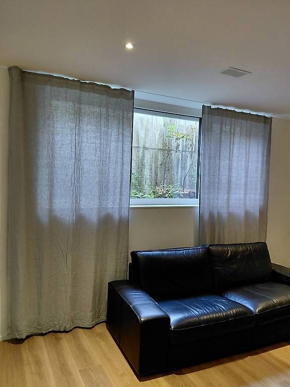 Ikea Tende: 2 Vorhänge 2.5m grau – Usato da Binningen venduto da eli_rcf2 1