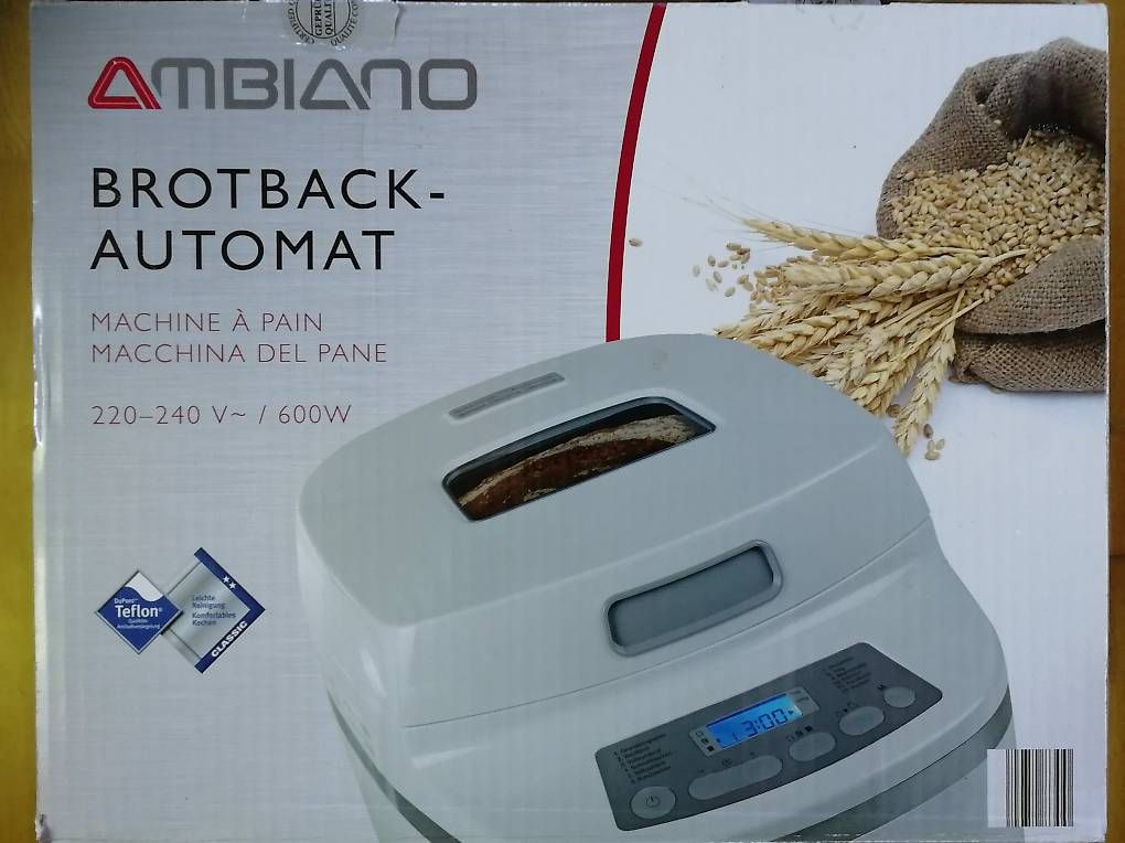 Ambiano Elettrodomestici da cucina: Ambiano Brotbackautomat – Usato da Blumenstein venduto da olk_r5kh 3