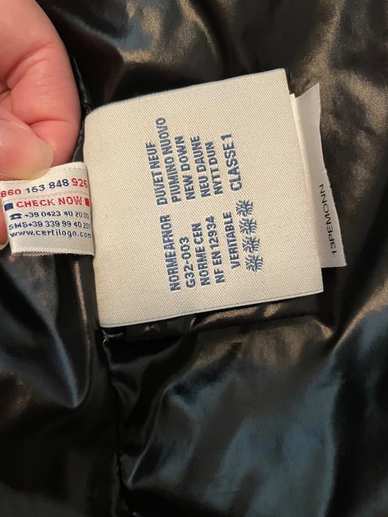 Moncler Vestes: Moncler Kurze Daunenjacke Beige – D'occasion à Wollerau par Vinagoni 8