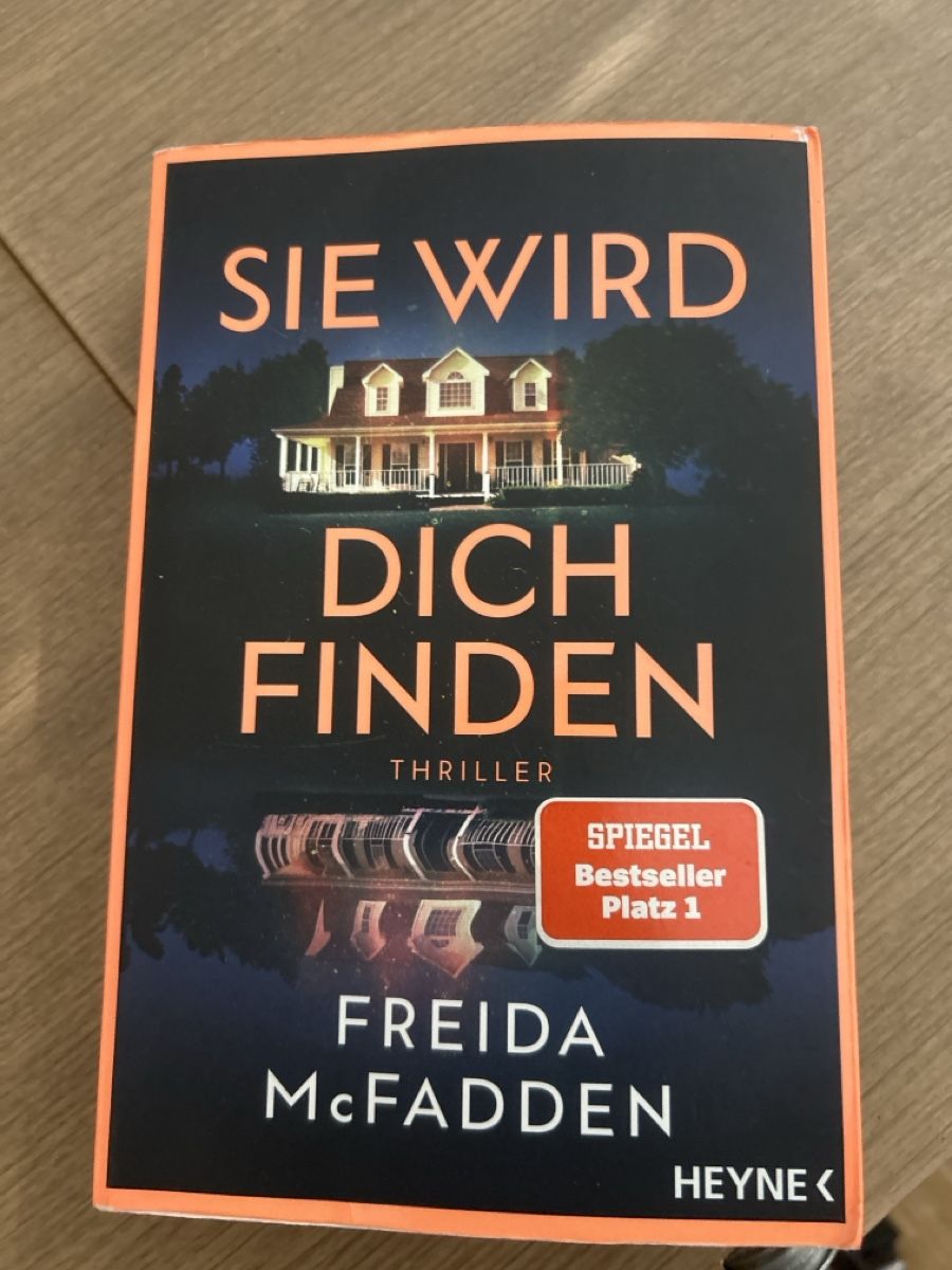 Livres: Sie Wird Dich Finden Thriller Freida McFadden Taschenbuch – Neuf (Voir description) à Oberdorf SO par Larissa111