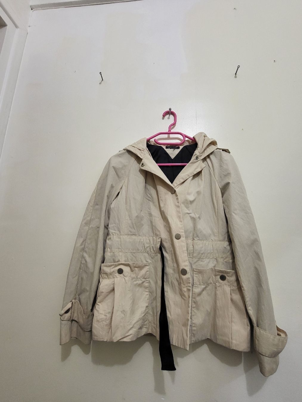 Tommy Hilfiger Jacken: Veste Tommy Hilfiger Beige avec Capuche - Taille 38 – Gebraucht aus Niedergösgen von Eva2410 5