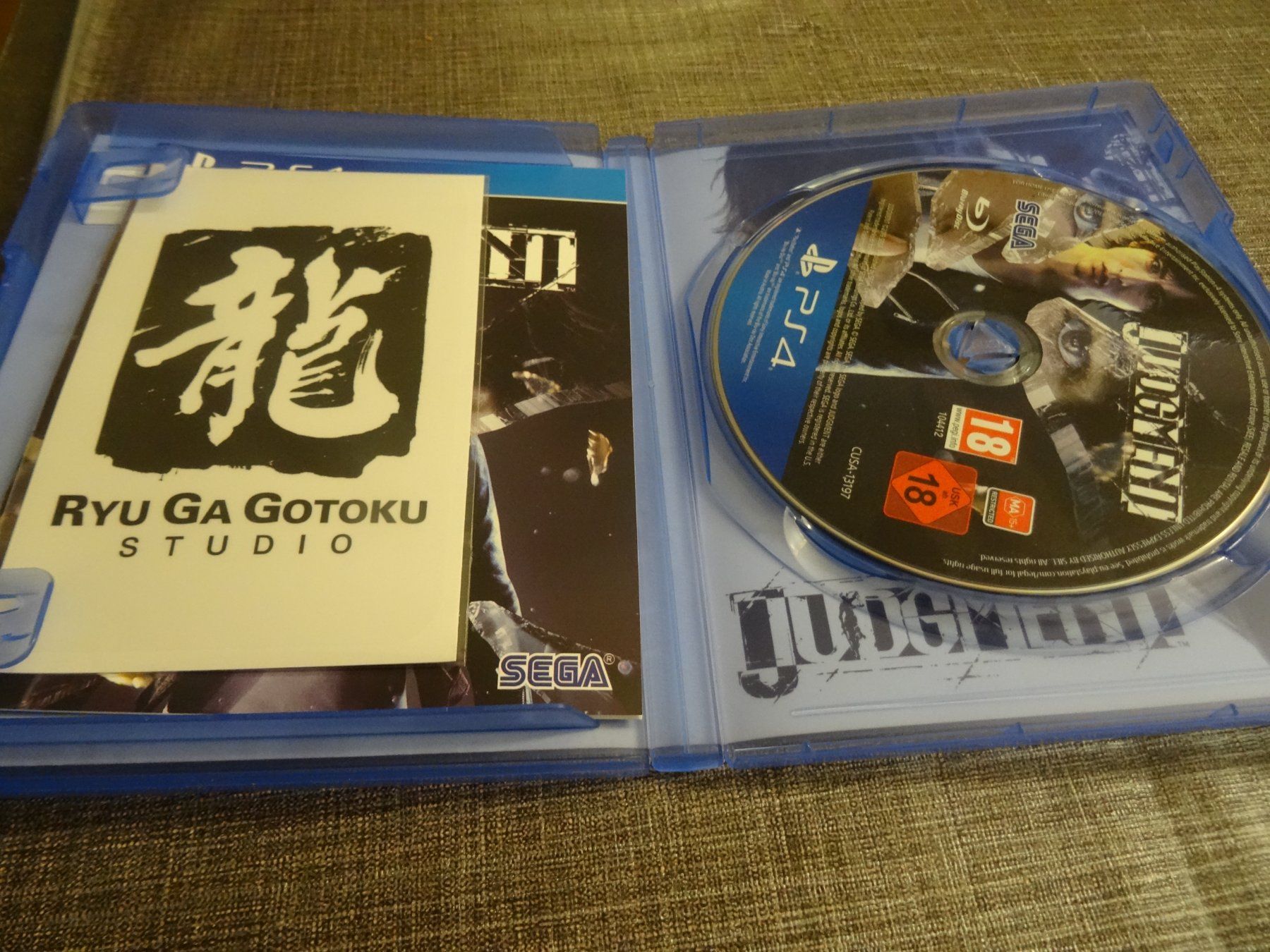 Sony Jeux: PS4 Spiel JUDGMENT – D'occasion à Olten par Disc-Ausverkauf 1