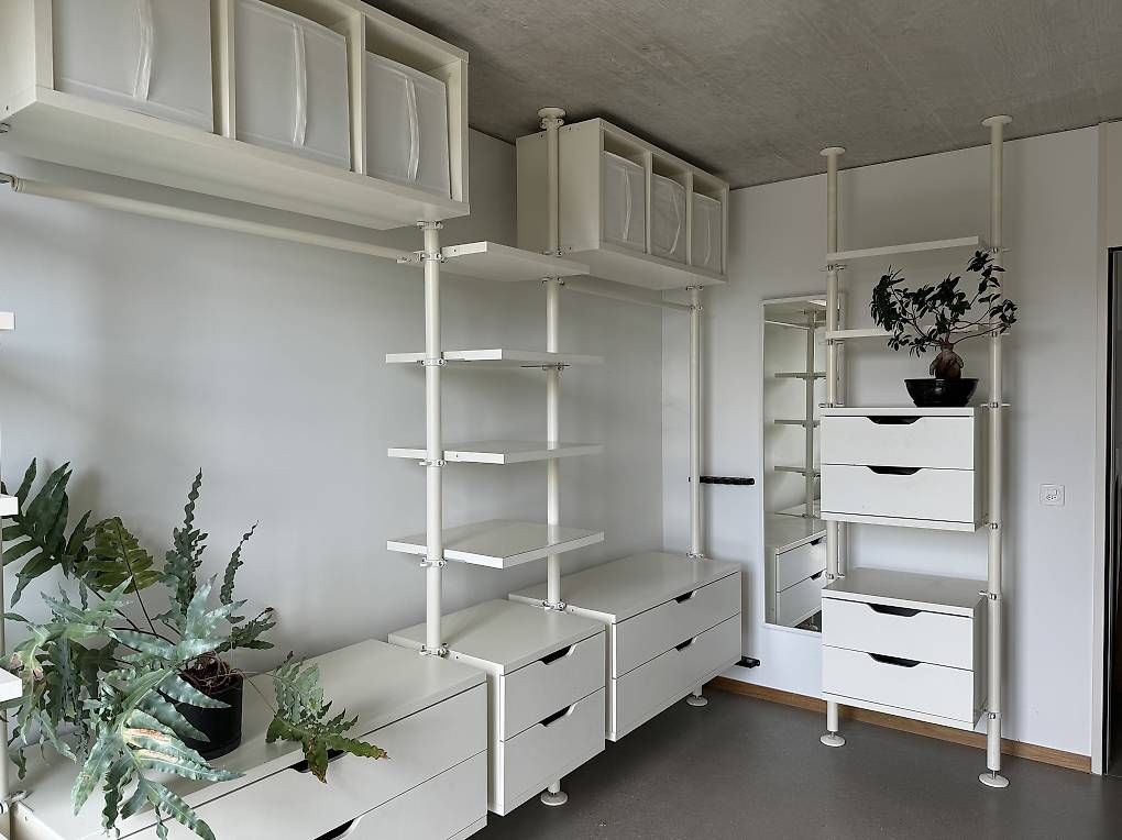 Ikea Garderobe: Ikea Stolmen/Elvari Schranksystem – Gebraucht aus Zürich von Backwerk 2