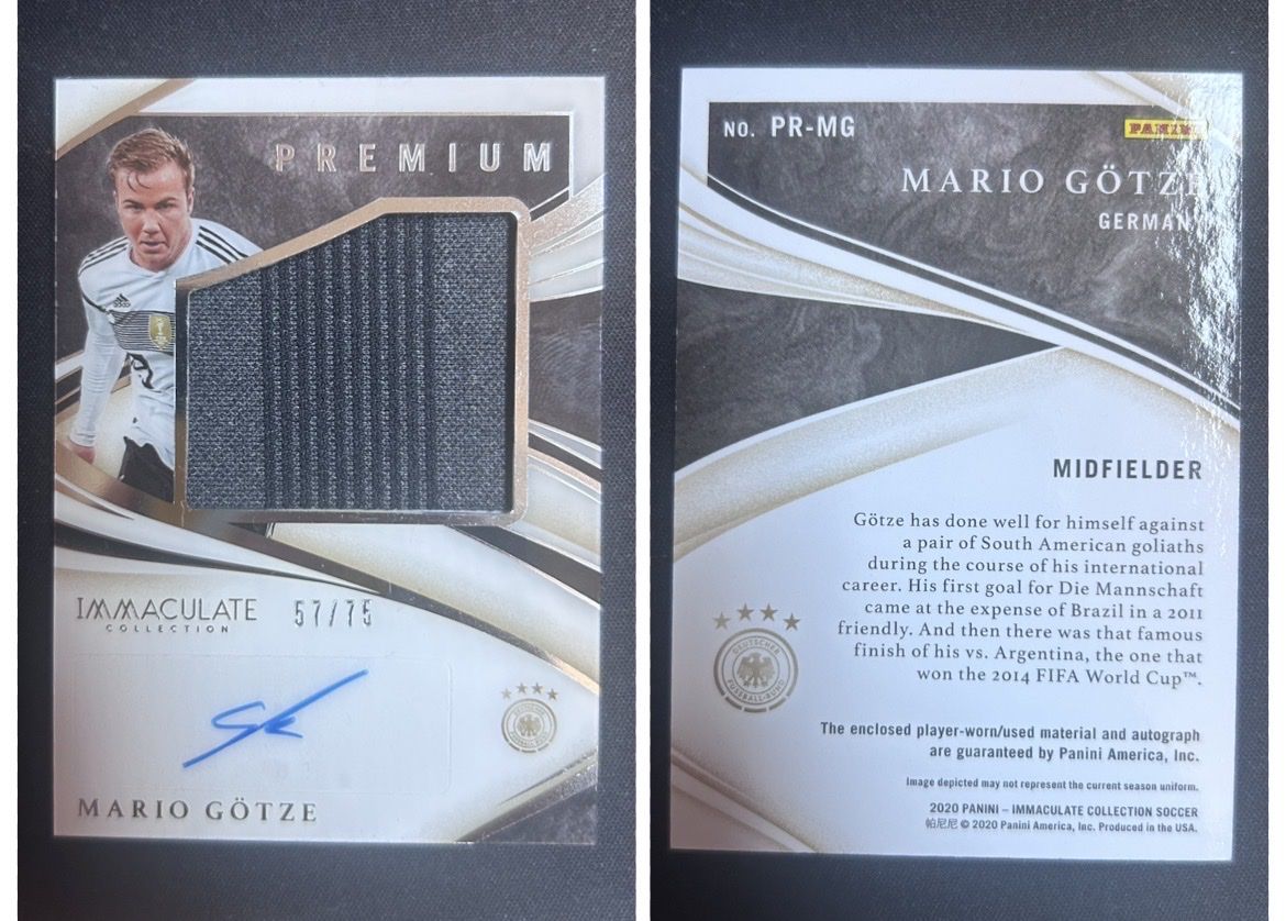 Panini Sammelbilder & Trading cards: Fotball signed collecter Cards – Gebraucht aus Uetendorf von mou_bc8r 2