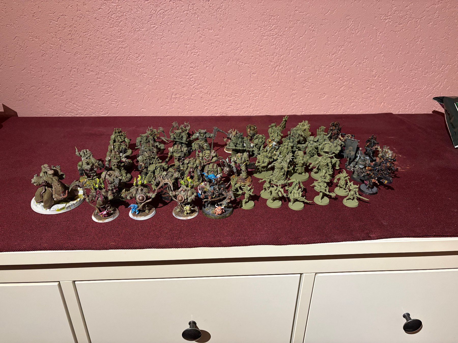 Kit di modellismo & Modellini statici: Warhammer 40k Death Guard Armee – Usato da Herzogenbuchsee venduto da DC_1978