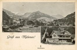 Mülenen   BE   mit Niesenbahn - Talstation