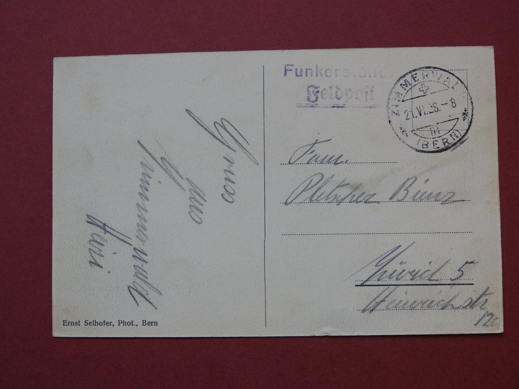 Cartoline postali: Gruss aus Zimmerwald – Usato da Rain venduto da 999-800-K 1