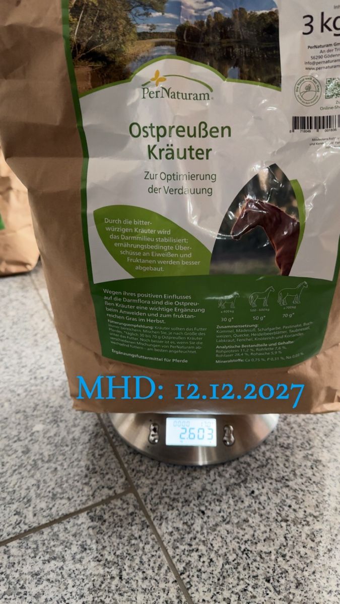 Mangimi: PerNaturam Ostpreussen Kräuter – Usato da Richigen venduto da ldi_dd5b