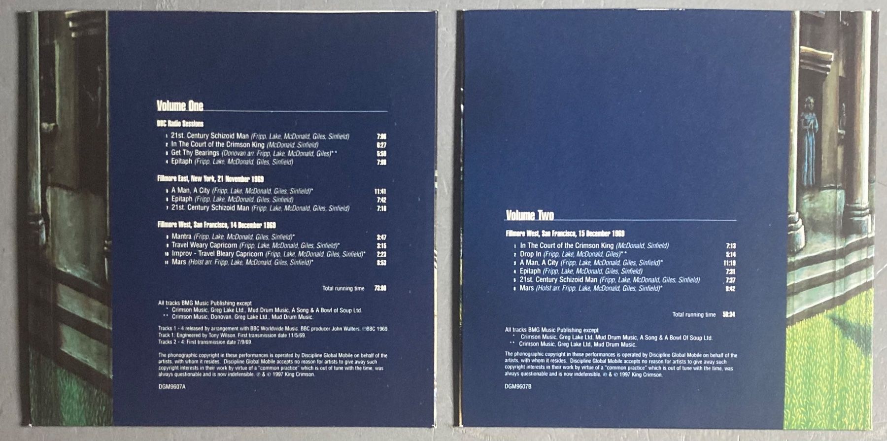 CD: KING CRIMSON - EPITAPH – Usato da Poliez-Pittet venduto da Newtown-Records 5