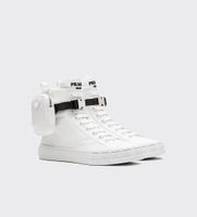 PRADA Wheel Re-Nylon Gabardine High-Top Sneakers Gr. 35,5