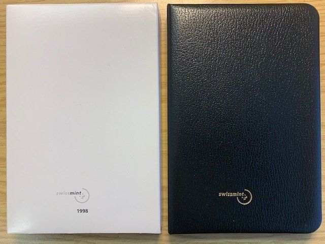 Tutti le monete: CH Münzsatz 1998 - polierte Platte / PP – Nuovo e nell'imballaggio originale da Gundetswil venduto da Egro01 2