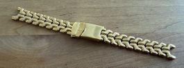TAG Heuer BP0483 Edelstahl Armband Echtgold vergoldet NEU