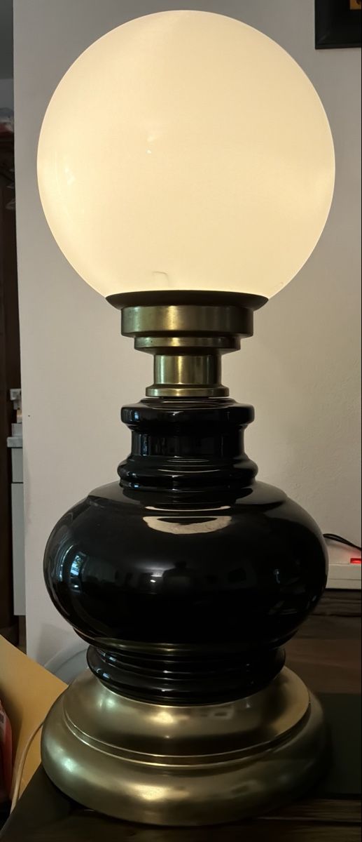 Lampade: Vintage-Tischlampe dimmbar – Usato da Basel venduto da Lithoklast 1