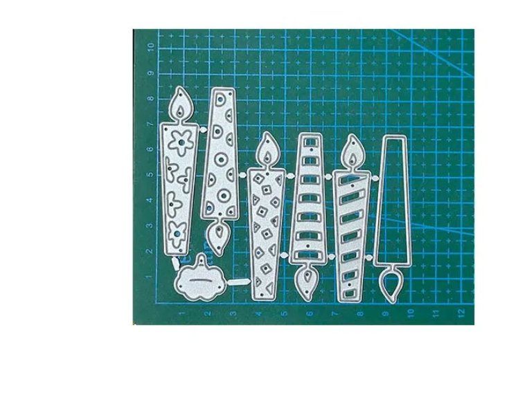 Schablonen: Stanzschablonen-Set Kerzen NEU – Neu und originalverpackt aus Effretikon von wenuss 2
