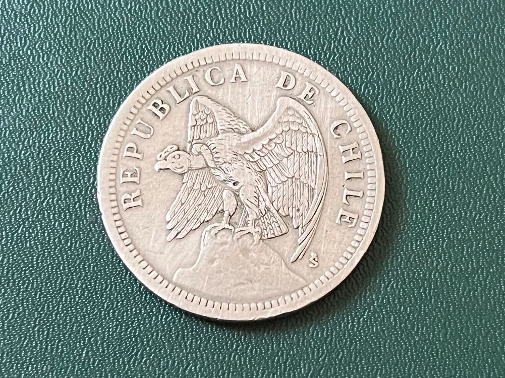 Tutti le monete: 1 UN PESO 1933 Chile Republi – Usato da Neuenhof venduto da Mastermind-73 1