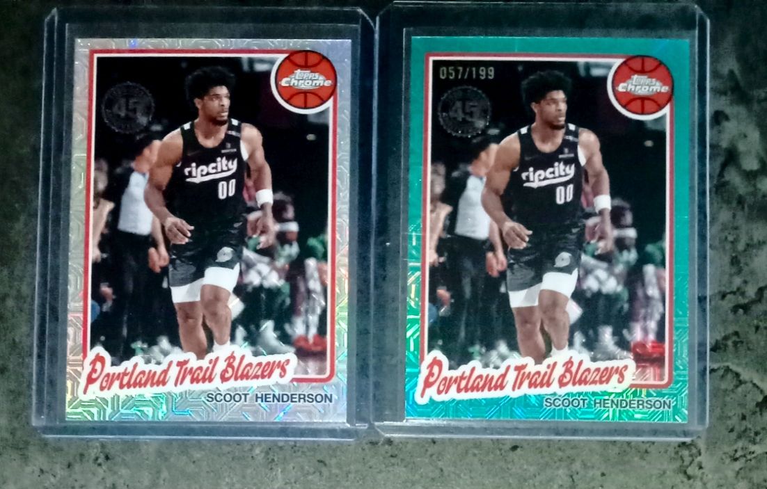 Cartoline: Scoot Henderson NBA cards lot – Nuovo (secondo la descrizione) da Vallorbe venduto da ant_75wx 3