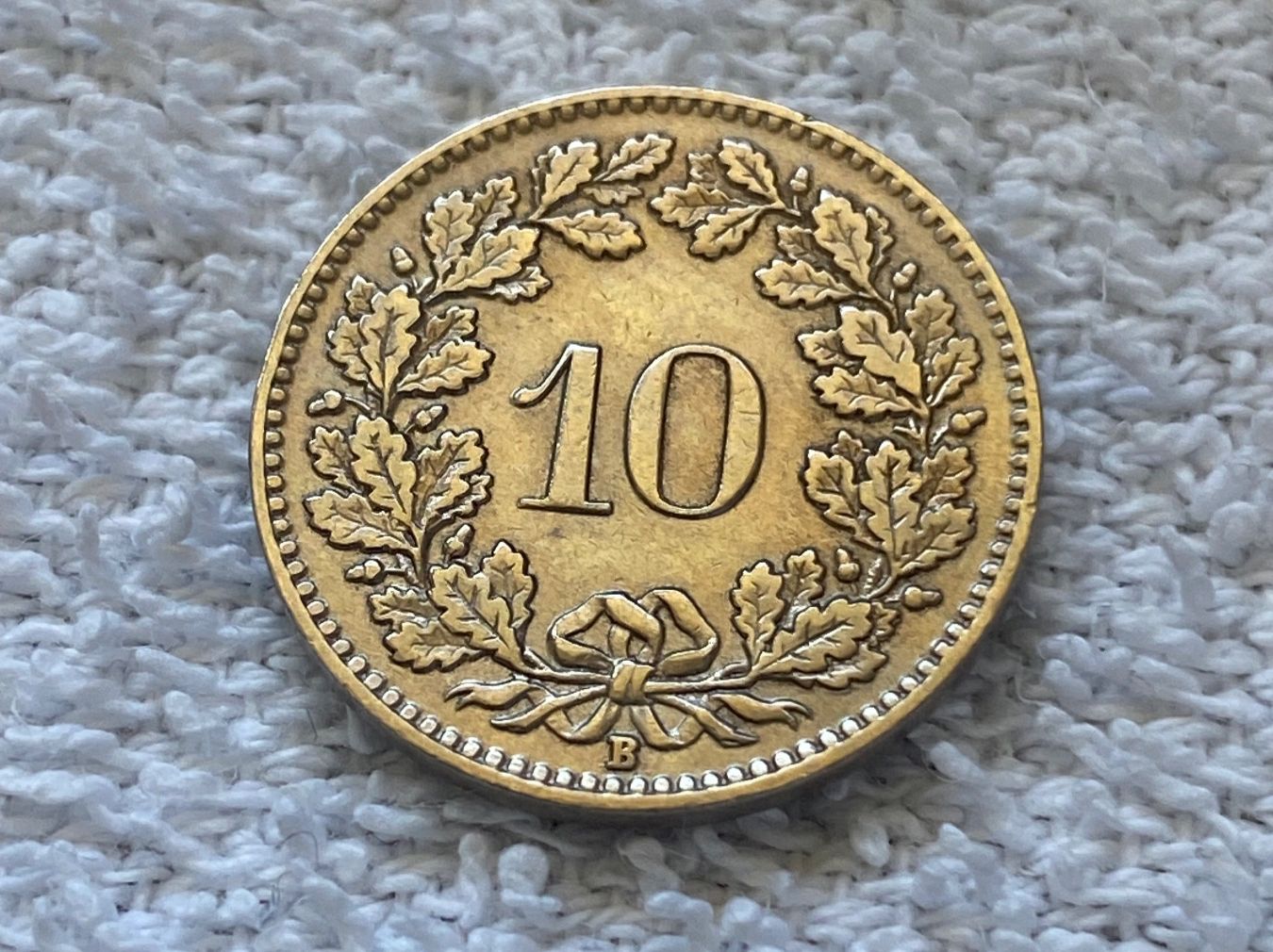 Tutti le monete: 10 centimes/rappen 1921 – Usato da Nyon venduto da Ilmi09 1