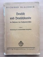 Deutsch und Deutschkunde, Teil I - Richard Aelschner (1937)