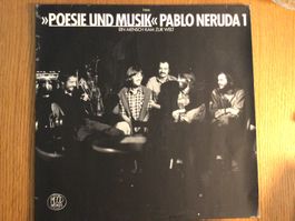 PORSIE UND MUSIK, Pablo Neruda 1, LP,1979