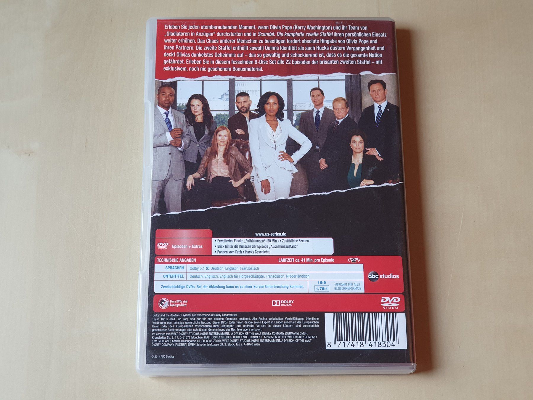 Alle DVDs: Scandal Staffel 2 – Gebraucht aus Stansstad von collectorsshop 1