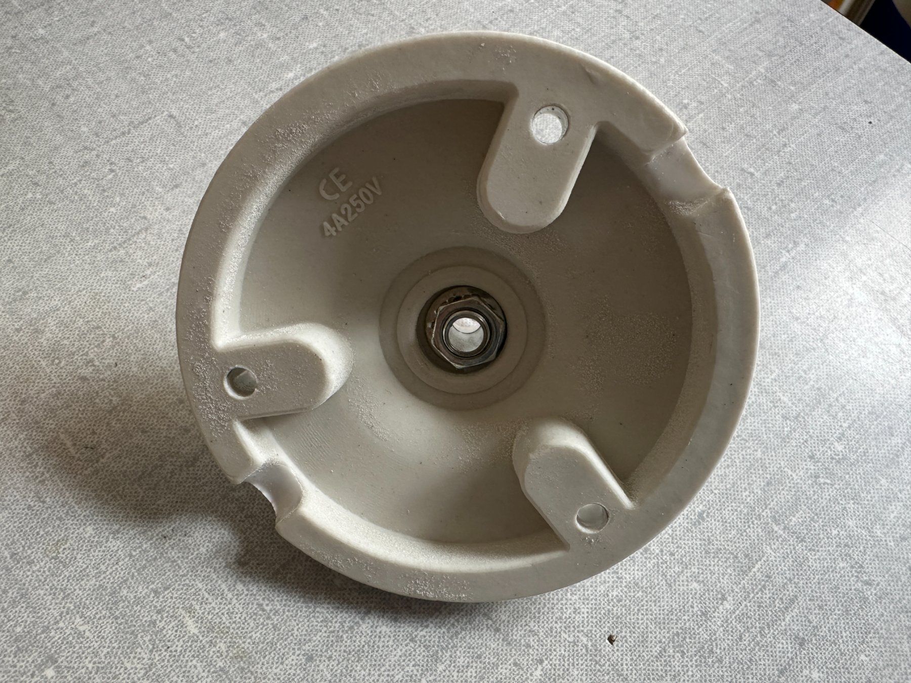 Lampadari & plafoniere: Porzellan-Deckenleuchte-Set E27 mit 5m Textilkabel – Usato da Lausanne venduto da brixton 3
