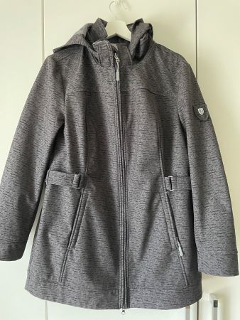 Softshelljacke grau Grösse 40 gefüttert guter Zustand