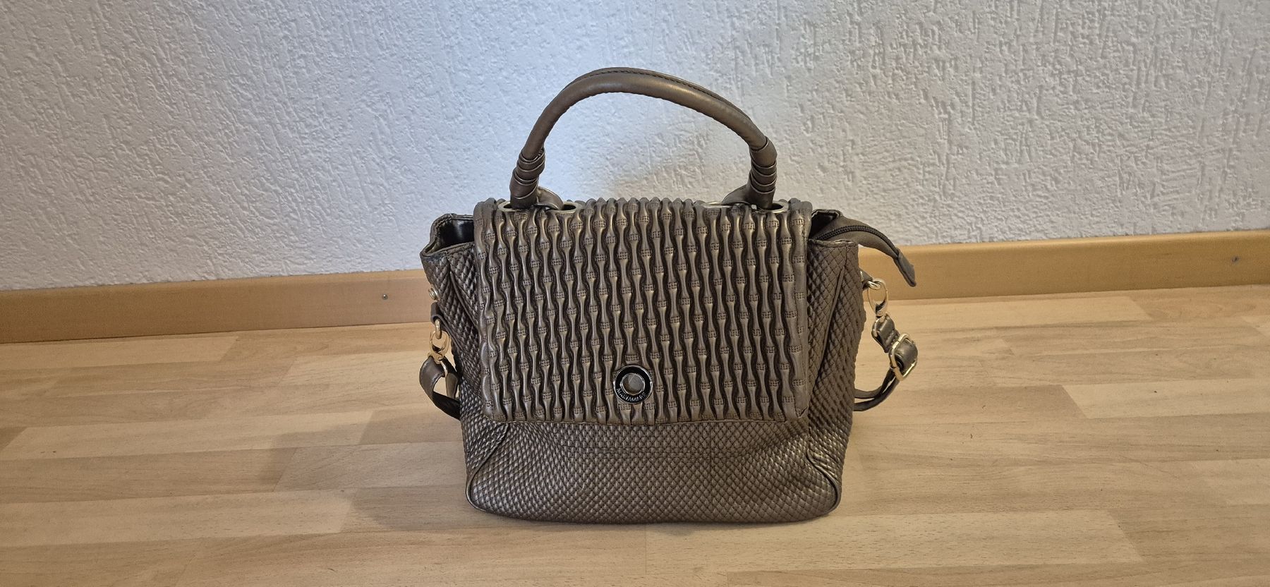 Borse da donna: Handtasche in Bronze Optik – Usato da Schwyz venduto da Vesparider01