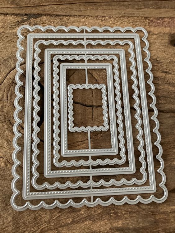 Silberne Herz-Prägeformen Für Deine Bastelprojekte - Perfekte Stanzschablonen Für Karten & Geschenke