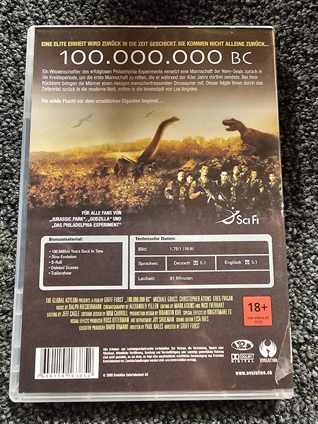 Tutti i DVDs: 100,000,000 BC (19640) – Usato da Ruswil venduto da jan_bxl5 1
