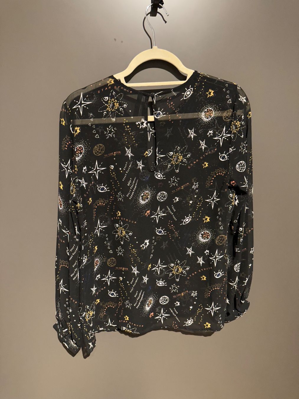 Camicette: Schwarze transparente Bluse Gr. M – Nuovo (secondo la descrizione) da Winterthur venduto da LeLe0606 2